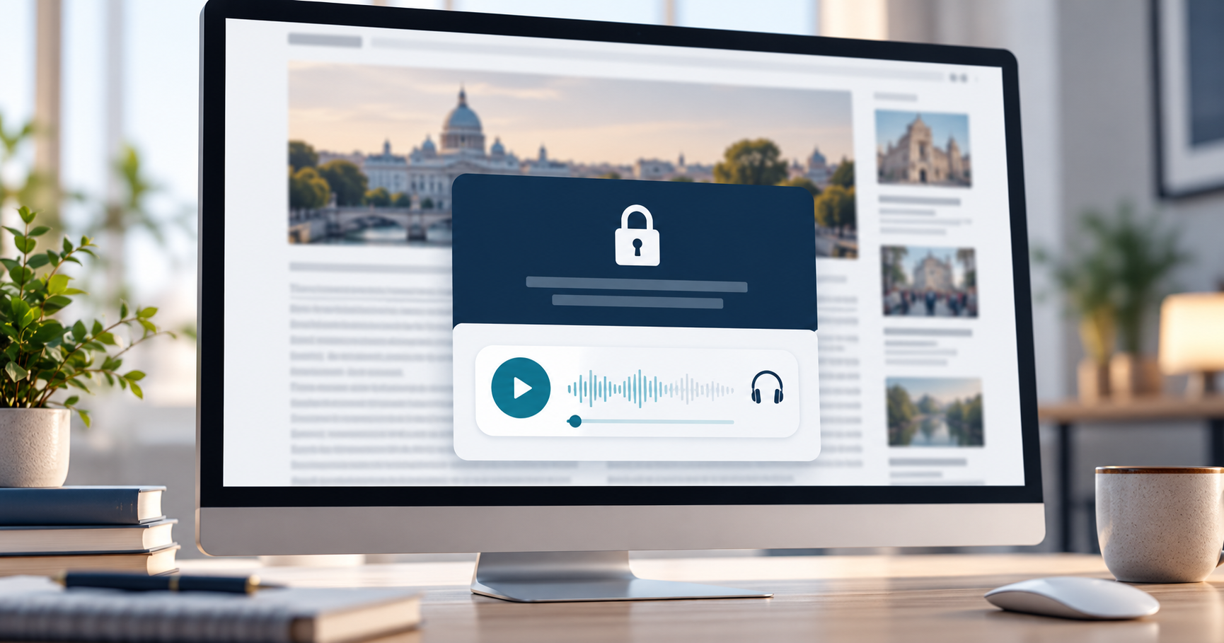 Áudio para assinantes: como integrar o player ao paywall